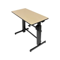 Best WorkFit-D 48"W Adjustable Standing Desk, Birch (24-271-928) Standing Desks