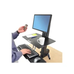 Hot WorkFit-S Adjustable Desk, Aluminum/Plastic/Steel (33-350-200) Standing Desks