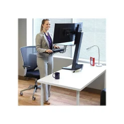 Ergotron WorkFit-S Dual Monitor Stand, Up to 24