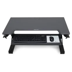 Sale WorkFit-TL 38"W Adjustable Standing Desk Converter, Black/Dark Gray (33-406-085) Standing Desks