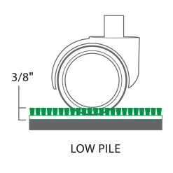 Outlet EverLife Carpet Chair Mat, 46