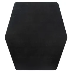 Discount E.S. Robbins Game Zone Chair Mat, 42" x 46", Black Chair Mats