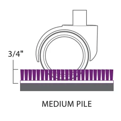 Discount E.S. Robbins Game Zone Chair Mat, 42