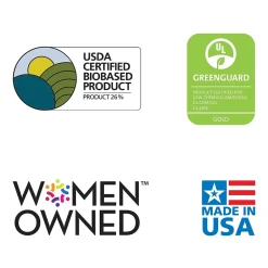 Best Natural Origins Carpet Chair Mat with Lip, 45