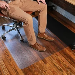 Best E.S. Robbins Sit or Stand Mat Hard Floor Chair Mat, 45