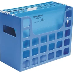 Oxford Esselte Decoflex Hanging File Folder, Blue, 9 1/2"H x 12 3/16"W x 6"D Best