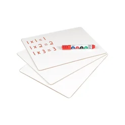 New Essentials Dry-Erase Whiteboards, 1' x 1' (629-24) Dry Erase