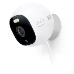 Security Cameras & Systems<eufy Indoor Wireless Pan and Tilt Security Camera, White (T8414J21)