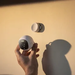 Security Cameras & Systems<eufy Indoor Wireless Pan and Tilt Security Camera, White (T8414J21)