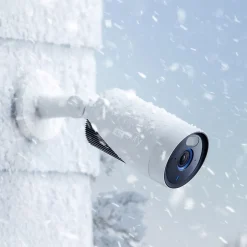 Security Cameras & Systems<eufy Outdoor Wireless Add-On Security Camera, White (T8600121)