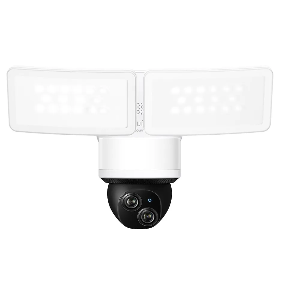 Security Cameras & Systems<eufy Outdoor Wireless Floodlight Security Camera, White (T8425121)