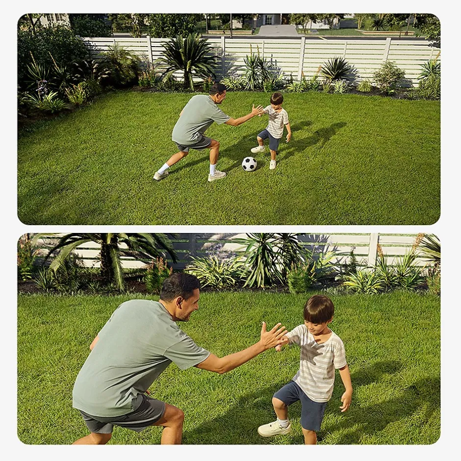 Security Cameras & Systems<eufy Outdoor Wireless Floodlight Security Camera, White (T8425121)