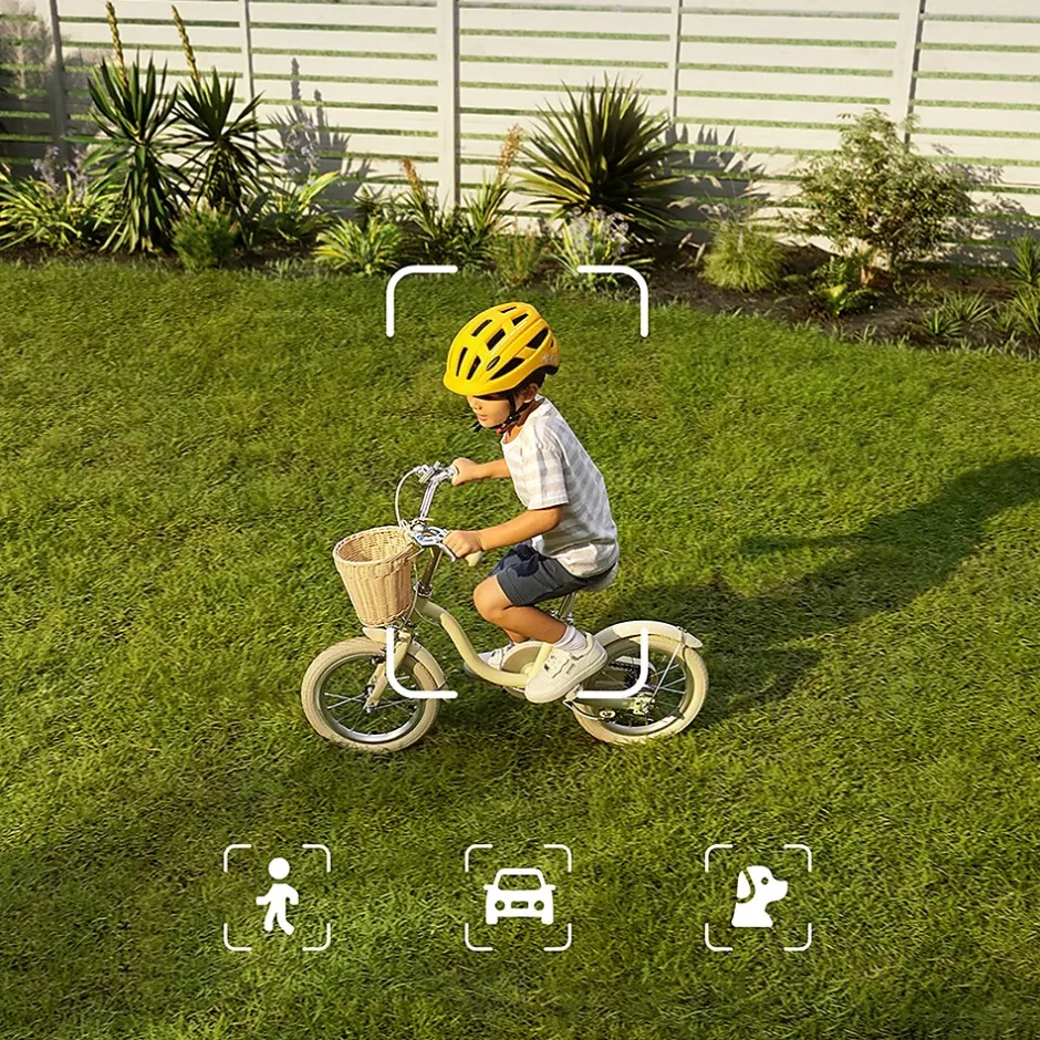 Security Cameras & Systems<eufy Outdoor Wireless Floodlight Security Camera, White (T8425121)