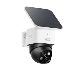 Security Cameras & Systems<eufy Outdoor Wireless 3K Security Camera, White (T81701W1)