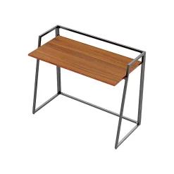 Best Ergonomic 41"W Computer Desk, Cherry (CD004) Office Desks