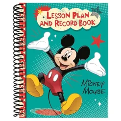 Clearance Mickey Lesson Planner and Record Book, Each (EU-866267) Grade Books