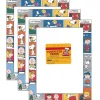 Discount Peanuts Comic Blocks Computer Paper, 50 Sheets Per Pack, 3 Packs (EU-812112-3) Classroom Paper