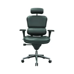 Best Leather Task Chair, Black (LE9ERG(N)) Office Chairs
