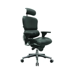 Best Leather Task Chair, Black (LE9ERG(N)) Office Chairs
