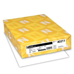 Hot 90 lb. Index Paper, 8.5" x 11", White, 250 Sheets/Pack (40311) Card Stock