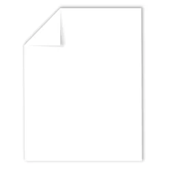 Best 67 lb. Cardstock Paper, 8.5" x 11", White, 250 Sheets/Ream (80211) Card Stock