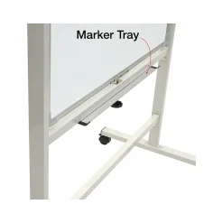 Hot Double Sided Magnetic Mobile Dry-Erase Whiteboard Easel, 36