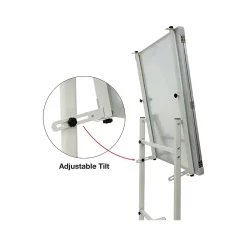 Best Magnetic Mobile Folding Dry-Erase Whiteboard, 40