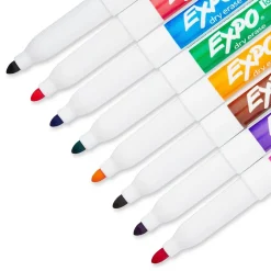 Expo Dry Erase Marker, Fine Tip, Assorted, 8/Pack (86601) Clearance
