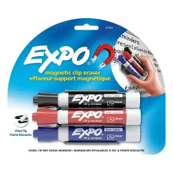 Expo Dry Erase Markers, Chisel Point, Assorted, Starter Set/Kit (81503) Hot