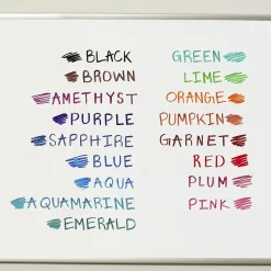 Expo Dry Erase Markers, Chisel Tip, Assorted, 4/Pack (81029) New