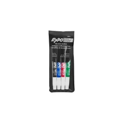 Expo Dry Erase Markers, Fine Point, Assorted, 4/Set (86074) Hot