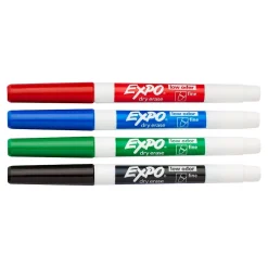 Expo Dry Erase Starter Set, Fine Tip, Assorted, 5/Pack (80675) Best