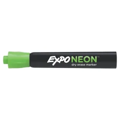 Expo Neon Window Dry Erase Markers, Bullet Tip, Assorted, 5/Pack (1752226) Hot