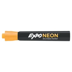Expo Neon Window Dry Erase Markers, Bullet Tip, Assorted, 5/Pack (1752226) Hot