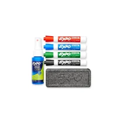 Expo Tank Dry Erase Marker, Chisel Tip, Assorted, Starter Set/Kit (80653) Sale