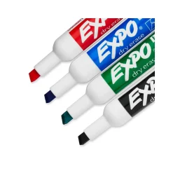 Expo Tank Dry Erase Marker, Chisel Tip, Assorted, Starter Set/Kit (80653) Sale