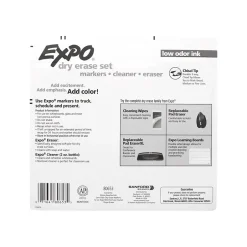 Expo Tank Dry Erase Marker, Chisel Tip, Assorted, Starter Set/Kit (80653) Sale