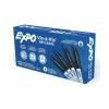 Expo Vis-A-Vis Wet Erase Markers, Fine Point, Black, Dozen (16001) Clearance
