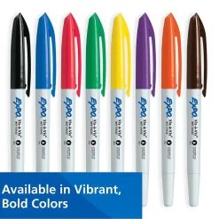 Expo Vis-A-Vis Wet Erase Markers, Fine Point, Black, Dozen (16001) Clearance