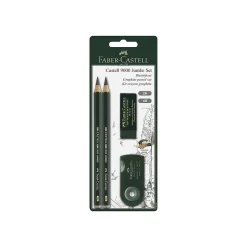 Faber-Castell 9000 Jumbo Set Wooden Pencils, No. 1 Soft Lead, 4/Pack (119398) Outlet