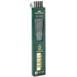 Faber-Castell TK 9400 Clutch Drawing Pencil Leads 3B pack of 10 [Pack of 3] Clearance