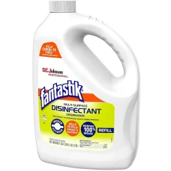 Fantastik Multi-Surface Disinfectant Degreaser, Fresh Scent, 1 gal., 4/Carton (311930)