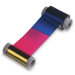 Printer Ribbons<Fargo ® Ribbon Cartridge for DTC4500 Card Printer, YMCKO (45200)