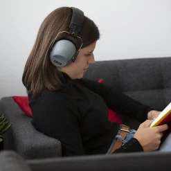 FDMT Noise Canceling Over-Ear Protective Earmuffs, Gray (MNO4063200)