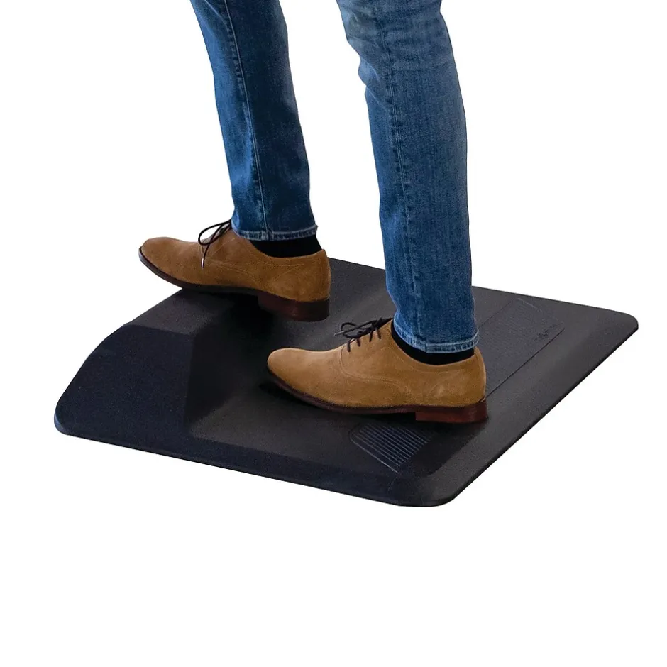 Floor Mats<Fellowes ActiveFusion Standard Floor Wellness Mat, 36" x 24", Black (8707102)