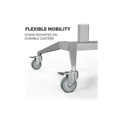 Air Purifiers<Fellowes AeraMax Pro AM4 FLEX True HEPA Tower Air Purifier, 5-Speed, Silver/White ( AM4 FLEX )