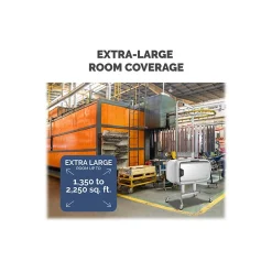 Air Purifiers<Fellowes AeraMax Pro AM4 FLEX True HEPA Tower Air Purifier, 5-Speed, Silver/White ( AM4 FLEX )