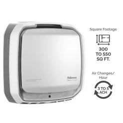 Air Purifiers<Fellowes AeraMax Pro AM3 H13 True HEPA Wall Mount Air Purifier, Silver (9416201)