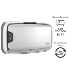 Air Purifiers<Fellowes AeraMax Pro AM4 PC H13 True HEPA Hardwired Wall Mounted Air Purifier, Stainless (9573101)