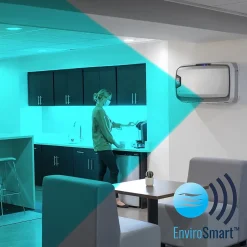 Air Purifiers<Fellowes AeraMax Pro AM4 PC H13 True HEPA Hardwired Wall Mounted Air Purifier, Stainless (9573101)